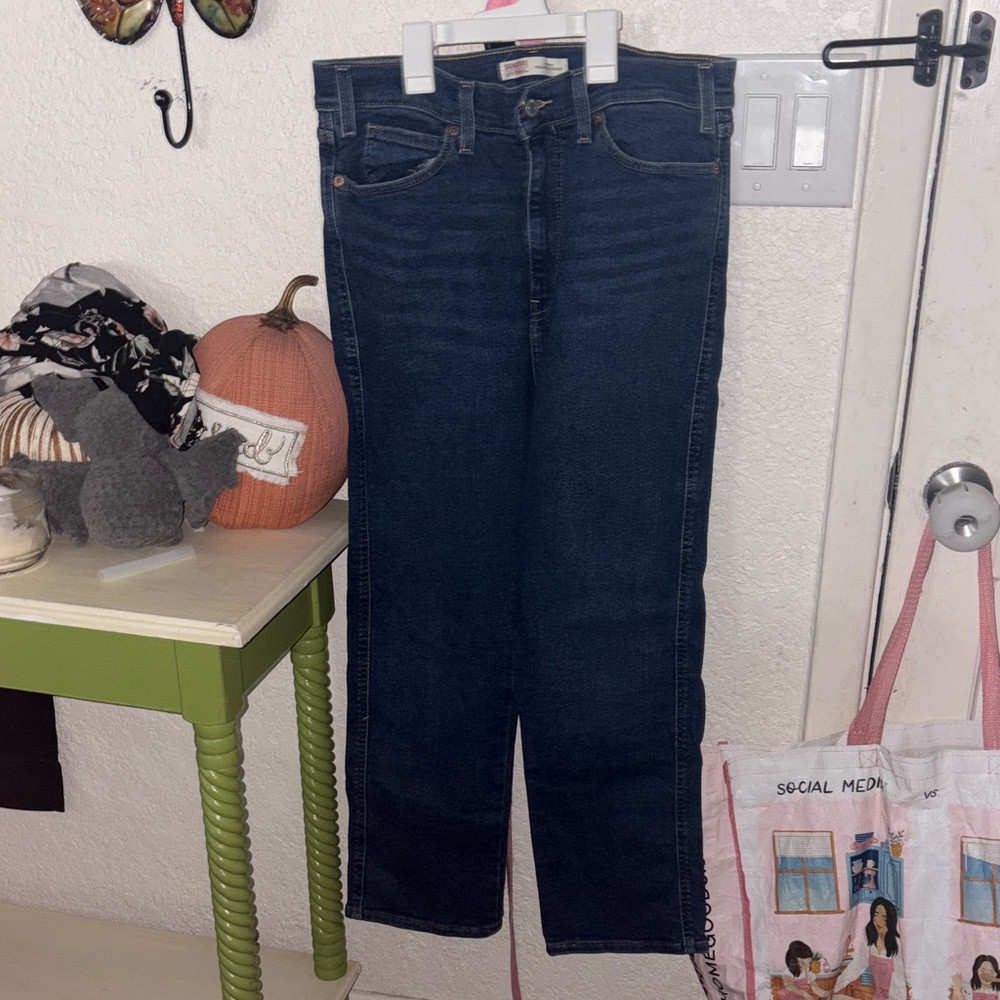Signature by Levi Strauss Dark Blue Boot Cut Jeans